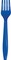 Party Central Club Pack of 600 Cobalt Blue Solid Party Forks 7"
